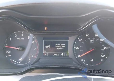 2025 Chevrolet Trax Fwd Ls из США, поврежденный, VIN KL77LFEP2SC072606